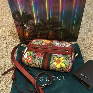 Gucci Flora Mini Ophidia Crossbody Bag